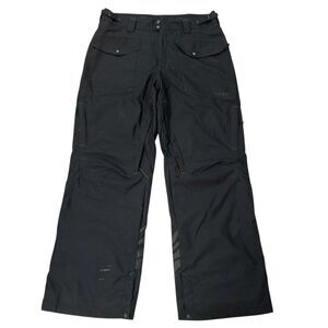 Columbia Convert Ski Pants Mens Medium Black Omni-Tech Nylon Winter Outdoor